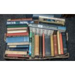Box of Miscellaneous Books, various novels, war books, Russian and German books, historical books,