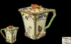 Wadeheath Tea Pot of Unusual Form,