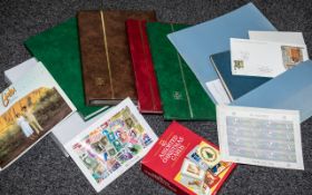 Large carrier bag full off stamp stock books, albums and miscellaneous stamp collector's items.