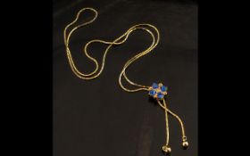 Gold Vermeil Ladies Necklace.