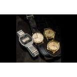 Four Vintage Wrist Watches, Smiths, Keinzle Germany, Casio Quartz,