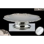 Ollivant and Botsford Wonderful Quality Sterling Silver Tazza - Pedestal Bowl,