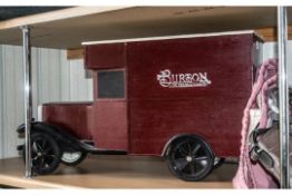 Advertising Interest: Large 1940s Scratch Built Truck of Wooden Construction, very well made; 30