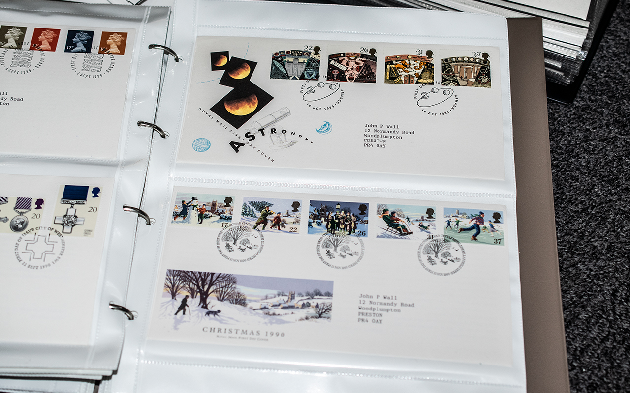 Large selection of first day covers span - Image 2 of 3