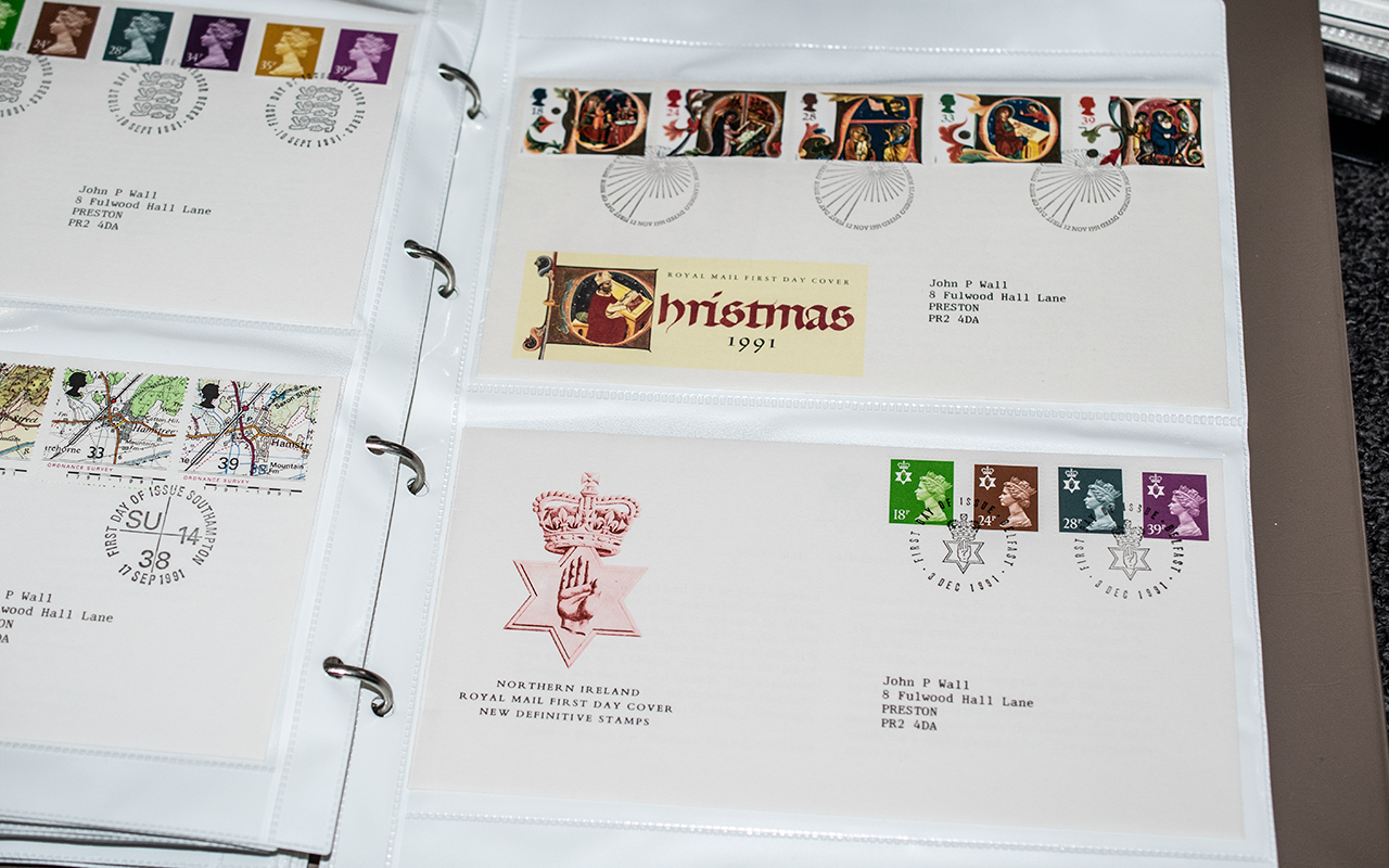 Large selection of first day covers span - Image 3 of 3