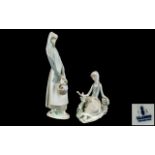 Lladro - Hand Painted Porcelain Figures