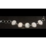 Mother-of-Pearl Plaque Bracelet, finely