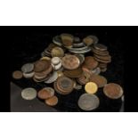 Mixed Collection of Copper English Coins
