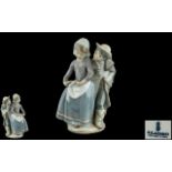 Lladro - Hand Painted Porcelain Figure '