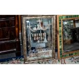 Large Advertising Mirror, 'Theatre Royal