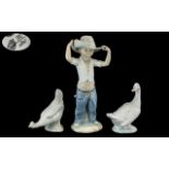 Three Nao Figures, comprising "Boy,