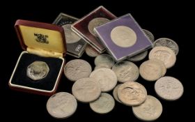 Collection of Sixteen British Crowns comprising 7 x 1980, 3 x 1965, 3 x 1972, 1 x 1960,