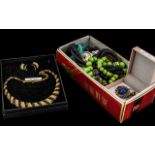 Box of Costume Jewellery,
