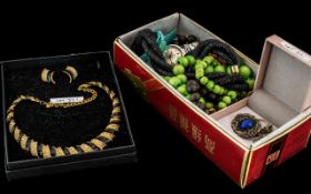 Box of Costume Jewellery,