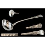 George IV Superb Quality Sterling Silver Ladle,