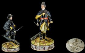 Royal Doulton Ltd and Numbered Edition Hand Painted Porcelain Figure ' Duke of Wellington ' HN3432.