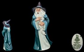 Royal Doulton Hand Painted Porcelain Figure - Middle Earth Series ' Gandalf ' HN2911. Designer D.
