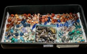 Collection of Quality Earrings for pierced ears, made from beads, glass beads, pearls, shells, etc.