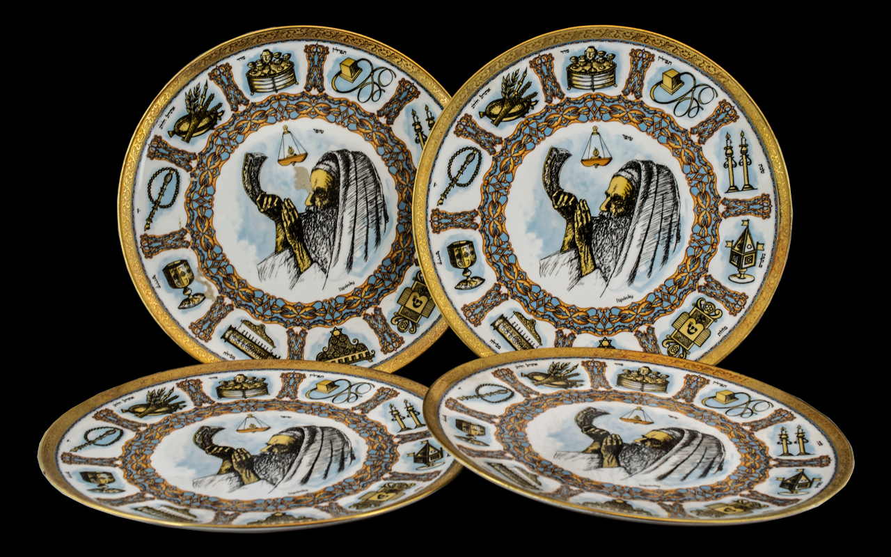 Four Goebel Traditions Plates. All with boxes and in as new condition. - Image 2 of 2