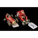 Schuco 1035 Micro Racer Go-Kart Diecast Toy Car, Made in Western Germany, Patents - Intern D.B.