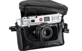Vintage Leica M6 Camera (Summarita - M 1 -2 -5 /35 E39 - 4051226), in a brushed,