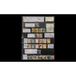 Stamps Interest Swiss and Belgium collection of early imperfs x 27 from 1849 to 1861,