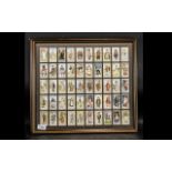 Set of Fifty Original 'Gilbert and Sullivan' Cigarette Cards by John Player & Sons,