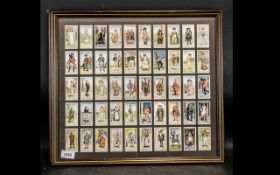 Set of Fifty Original 'Gilbert and Sullivan' Cigarette Cards by John Player & Sons,