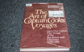 Hardback Book - The Art of Captain Cook's Voyages by R Joppien & B Smith,