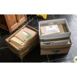 Three Boxes Containing a Large Quantity of Royal Mail Postcards/First Day Covers.