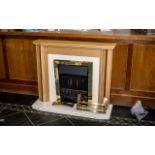 Modern Fire Surround & Electric Fire,