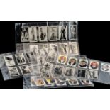 Cigarette Card Interest - Two Full Sets to include Carreras Limited Film Stars, a series of 54,