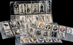 Cigarette Card Interest - Two Full Sets to include Carreras Limited Film Stars, a series of 54,