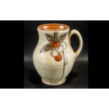 Crown Ducal Charlotte Rhead One Handled Jug, With Stamps to Base - 145, C.