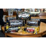 A Collection of Boxed Die Cast Model Cars, to include Top Speed Radio Control Sports Car,