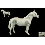 Beswick Hand Painted Horse Figure ' Connemara Pony ' Grey ' Terese of Leam ' Model No 1641,