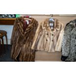 Two Ladies Fur Coats,
