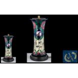 Moorcroft - Modern Large and Impressive Charles Rennie Mackintosh Design - Tribute Lamp Base.