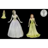 Two Royal Doulton Lady Figurines, comprising 'Happy Birthday' No.