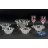 Collection of Quality Glass Ware,