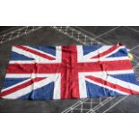 An Early to Mid-20th Century Union Flag. Measures approx. 32" x 46".