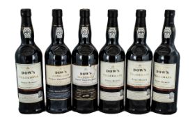 Dows - Trademark Finest Reserve Port ( 6 ) Bottles In Total.