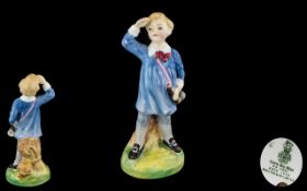 Royal Doulton Hand Painted Porcelain Figure ' Little Boy Blue ' HN2062. Designer L. Harradine.