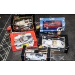 A Collection of Boxed Die Cast Model Cars, to include Premier Collection BMW, Burago Aston Martin,