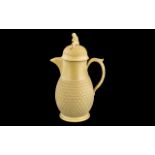 Wedgwood Rare Lidded Cream-Ware Coffee Pot. Stands Approx 8 Inches High. Please See Photo.