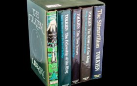 Tolkien: Cased Cabinet Set of Five Novels, Second Edition, 1978,