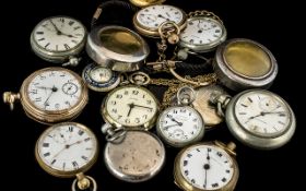 Collection of Eleven Vintage Pocket Watches (a/f) (11)