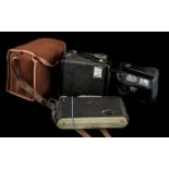 Three Vintage Cameras,