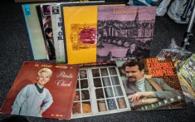 Collection of Vinyl Records to include - Alex Campbell Sampler, Roy Budd -''Pick yourself up!'',