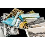 Collection of Postcards from 1960/70s from Scotland, Jersey, Wales etc., approx 40 in total.
